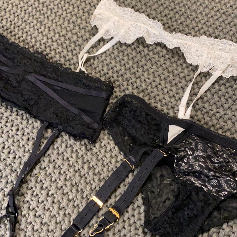 Victoria Secret Garter Set Bundle